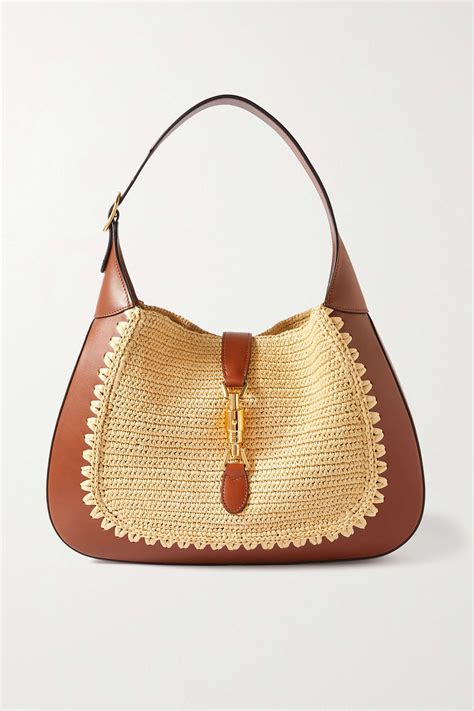 net a porter Gucci raffia